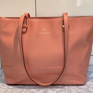Nanette Lapore shoulder bag purse. Peach/coral colored.